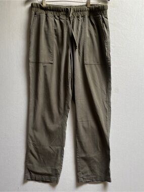 Roots Men’s Olive Green Drawstring Casual Pants XL